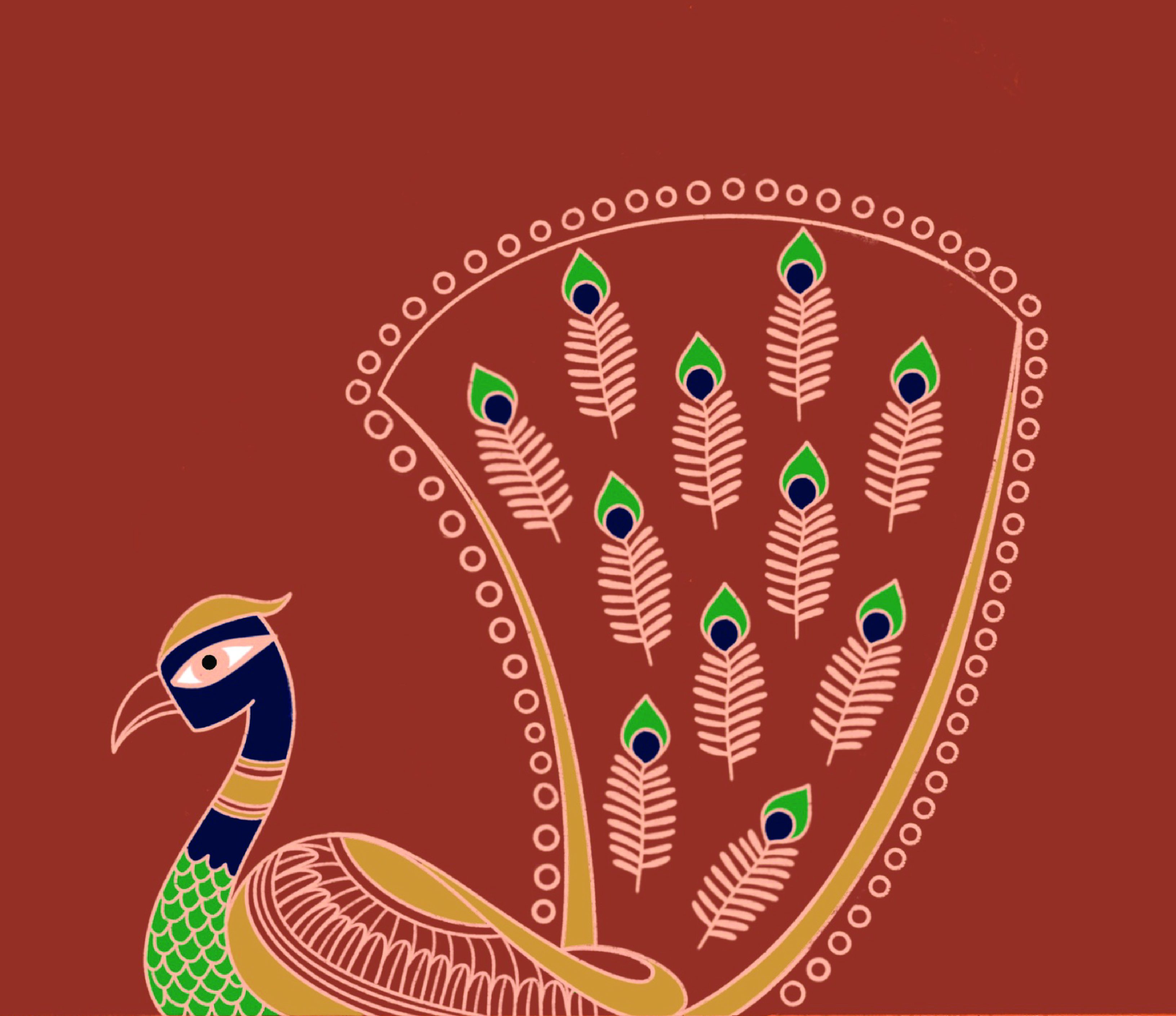 Mor illustration by Shreya Junnarkar